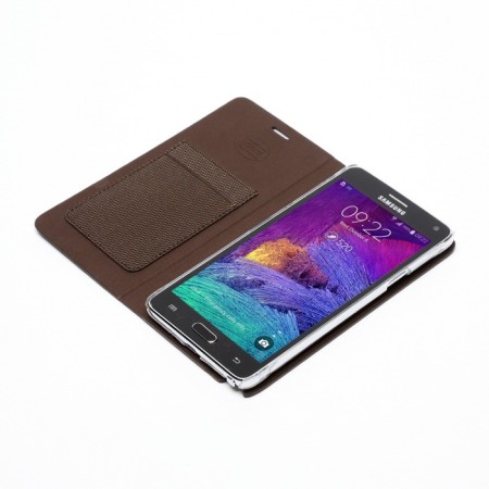 Zenus Metallic Diary Samsung Galaxy Note 4 Case - Bronze