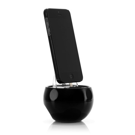 Techlink Recharge Cup Holder iPhone 6 / 5 Series Dock - Black