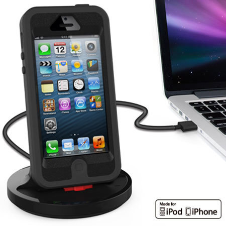 Rugged Case Compatible iPhone 6 / 5 Laddningsdock