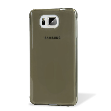 Encase FlexiShield Samsung Galaxy Alpha Case - Smoke Black