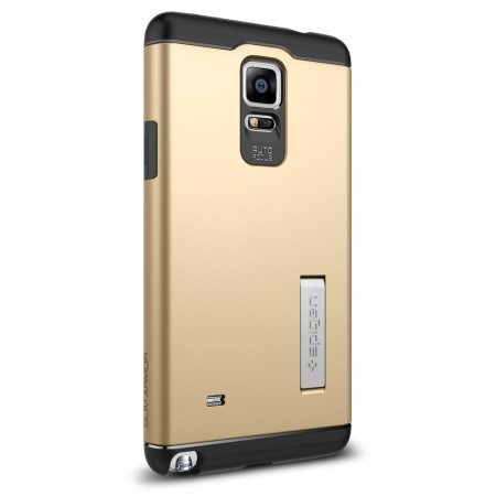 Spigen Slim Armor Case Samsung Galaxy Note 4 Hülle in Champagne Gold