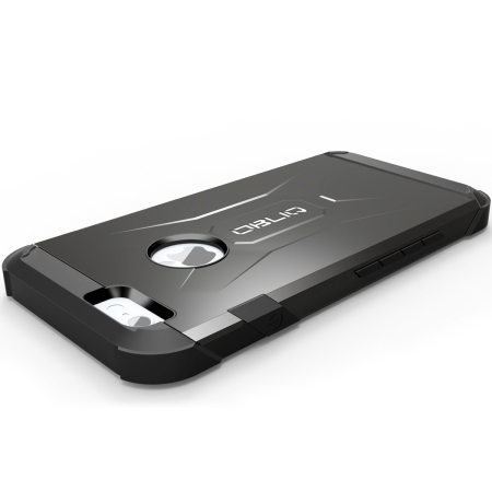 obliq xtreme pro iphone 6s / iphone 6 tough case - black