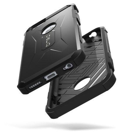 obliq xtreme pro iphone 6s / iphone 6 tough case - black