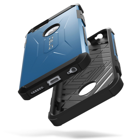 Obliq Xtreme Pro iPhone 6 Dual Layered Tough Case Hülle in Blau