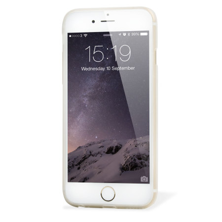 Encase Flexishield Glitter Case voor iPhone 6 - Transparant