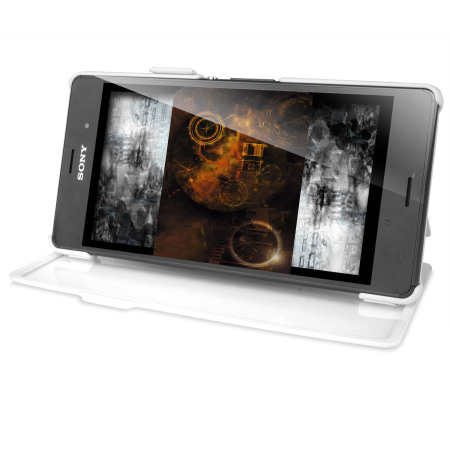 Funda Sony Xperia Z3 Roxfit Book Case Touch - Blanco