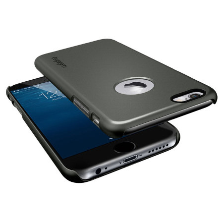 Spigen Thin Fit A iPhone 6 Plus suojakotelo - Punametalli