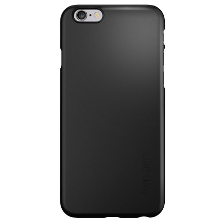 Spigen Thin Fit Shell Case iPhone 6S Plus / 6 Plus Hülle Smooth Black