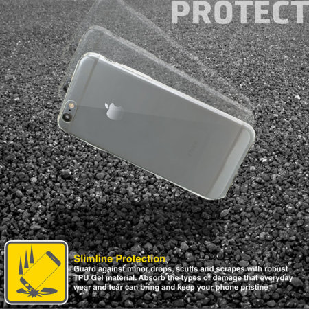 Olixar Ultra-Thin iPhone 6 Gel Case - 100% Clear