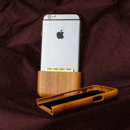 Coque iPhone 6S / 6 Encase Bois Véritable – Bamboo