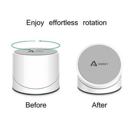 Aukey Q19 Qi Rotatable Wireless Charging Stand - White