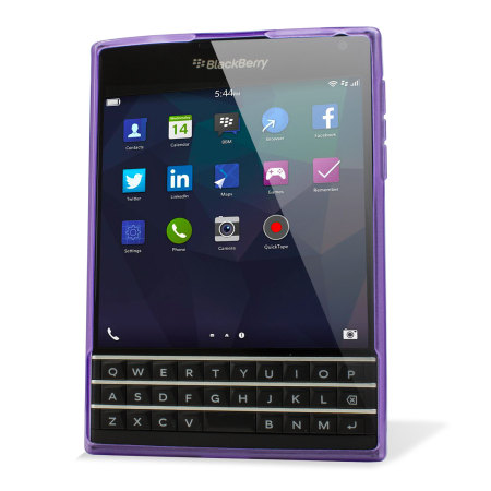 Coque BlackBerry Passport Flexishield Encase – Violette