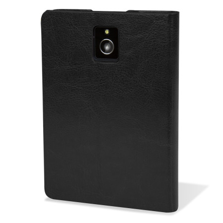 Encase Leather-Style BlackBerry Passport Wallet Case - Black