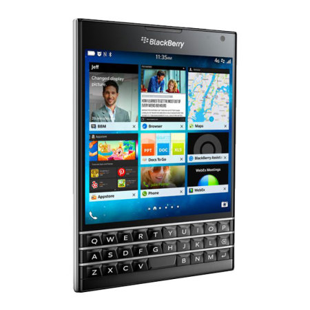 SIM Free Blackberry Passport 32GB - Black