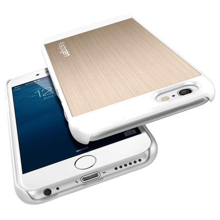Spigen Aluminum Fit iPhone 6S / 6 Shell Case - Champagne Gold Reviews