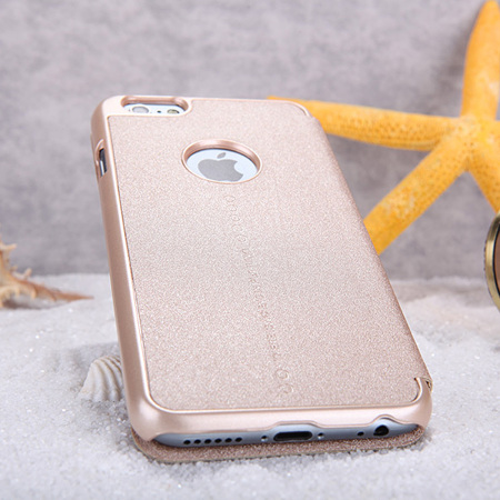 Funda iPhone 6s / 6 Nillkin Ultra-Thin Sparkle - Oro Champán