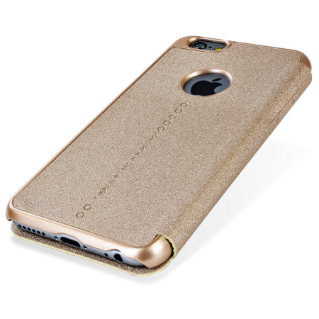 Funda iPhone 6s / 6 Nillkin Ultra-Thin Sparkle - Oro Champán