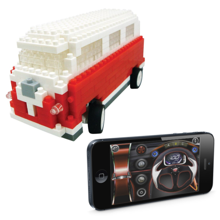 Caravana UTICO controlada por App para iOS y Android - Roja