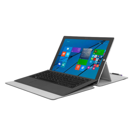  Incipio Roosevelt Slim Folio Microsoft Surface Pro 3 Case - Zwart 