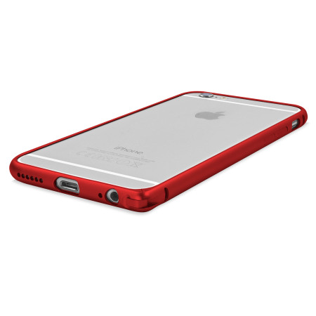 ROCK Arc Slim Guard iPhone 6S / 6 Aluminium Bumper Case - Red