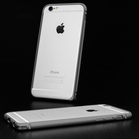 Bumper iPhone 6s / 6 ROCK Arc Slim Guard de Aluminio - Gris
