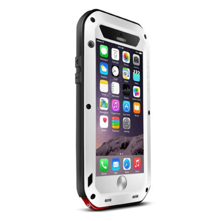 Love Mei Powerful iPhone 6S Plus / 6 Plus Beschermende Case - Wit
