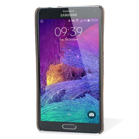 Encase Wood Patterned Back Samsung Galaxy Note 4 Case