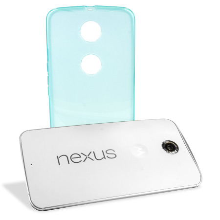Coque Google Nexus 6 Flexishield – Bleue