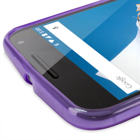 Coque Google Nexus 6 Flexishield – Violette