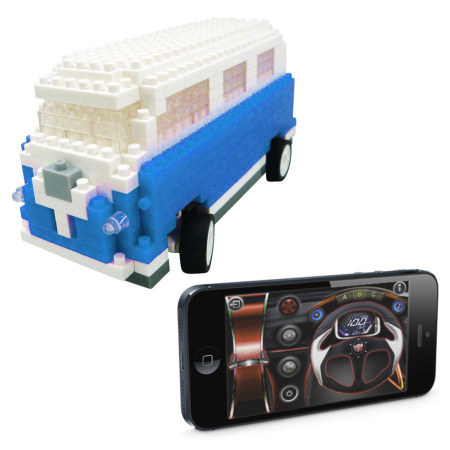 UTICO App-Controlled Camper Van for iOS and Android - Blue
