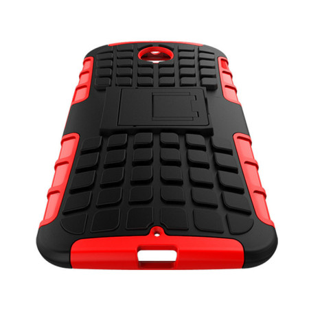 Encase ArmourDillo Hybrid Google Nexus 6 Protective Case - Red