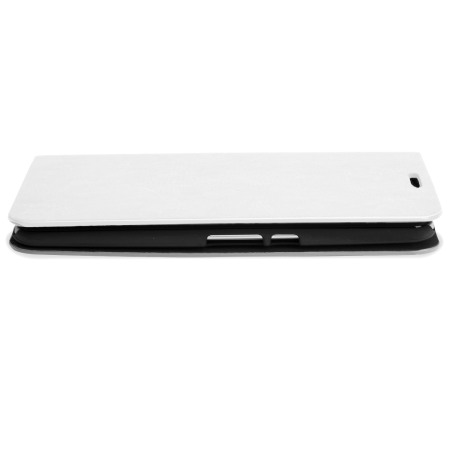 Funda tipo cartera Encase para Nexus 6 - Blanca