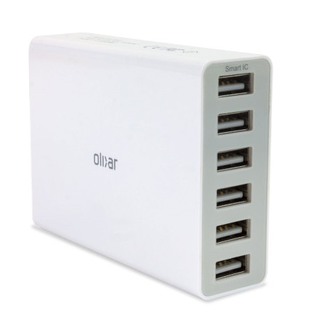 Hub Olixar 6 Ports USB - 10A / 50W
