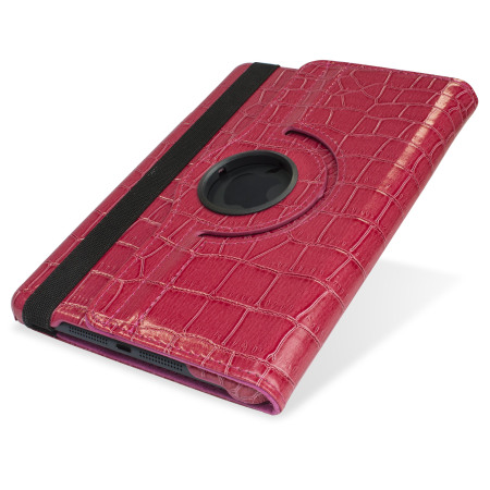 Housse iPad Mini 3 / 2 / 1 Encase Alligator – Rouge