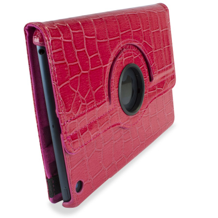 Housse iPad Mini 3 / 2 / 1 Encase Alligator – Rouge