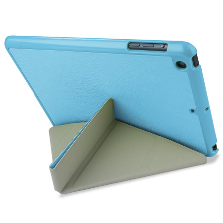 Housse iPad Mini 3 / 2 / 1 Encase Folding Stand - Bleue