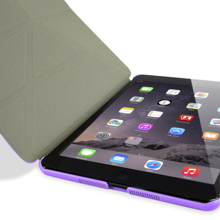 Housse iPad Mini 3 / 2 / 1 Encase Folding Stand - Violette