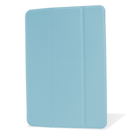 Encase Transparent iPad Mini 3 / 2 / 1 Folding Stand Case in Blau