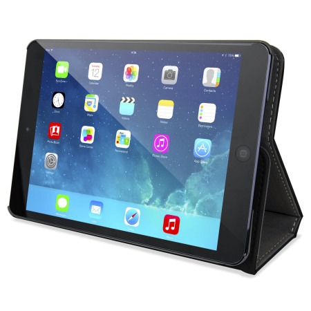Encase Stand and Type iPad Mini 3 / 2 / 1 Case - Black