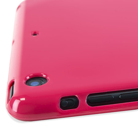 Encase FlexiShield iPad Mini 3 / 2 / 1 suojakotelo  - Kuuma pinkki