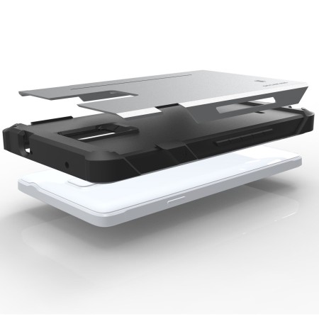 Funda Samsung Galaxy Note 4 Obliq Skyline Pro - Metalizada