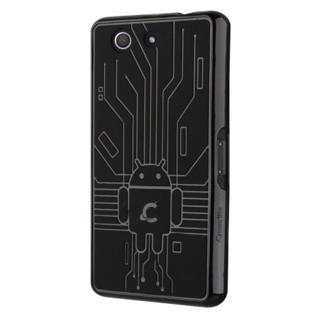 Cruzerlite Bugdroid Circuit Sony Xperia Z3 Compact Case - Black