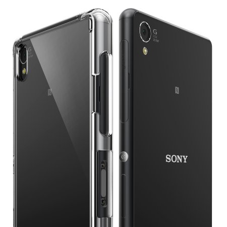 compleet Excursie Geestelijk Rearth Ringke Fusion Sony Xperia Z3 Bumper Case - Smoke Black