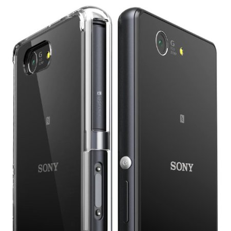 Kikker Overtollig Wiegen Rearth Ringke Fusion Sony Xperia Z3 Compact Bumper Case - Clear