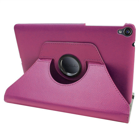Housse Google Nexus 9 Encase Style cuir – Violette