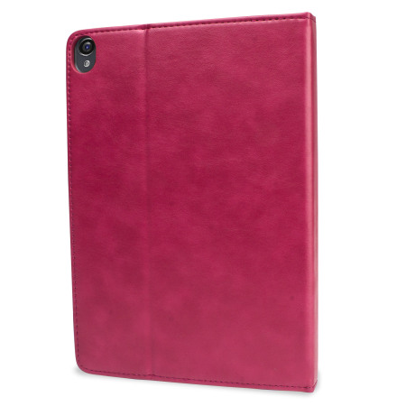 Encase Leather-Style Google Nexus 9 Wallet Stand suojakotelo - Pinkki