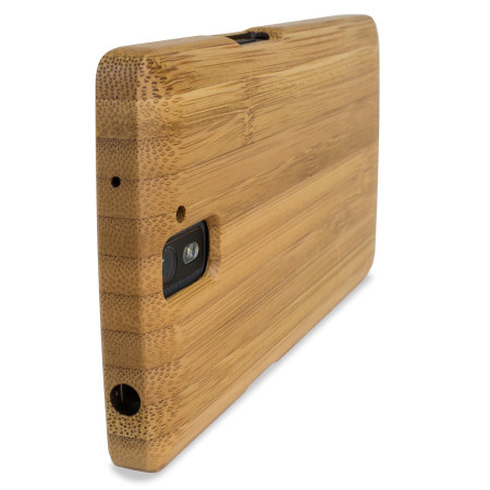 Carcasa Encase Deluxe para OnePlus One de Bambú