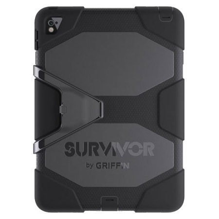 Griffin Survivor Case voor iPad Air 2 - Zwart