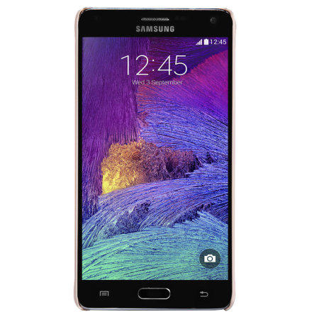 Coque Samsung Galaxy Note 4 Nillkin Super Frosted - Dorée