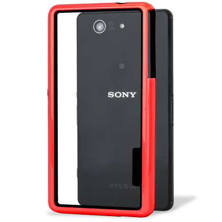 Gepland Productie oneerlijk Encase FlexiFrame Sony Xperia Z3 Compact Bumper - Red